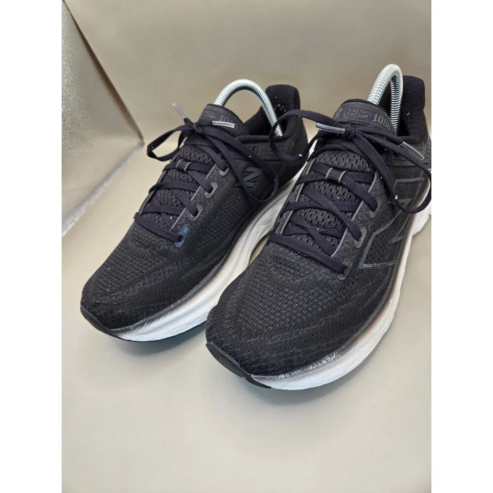 New Balance Fresh Foam X 1080v13 Shoes Men's 8 D Black Running Athletic Sneakers